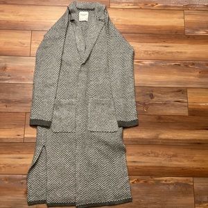 Very soft gray long sweater